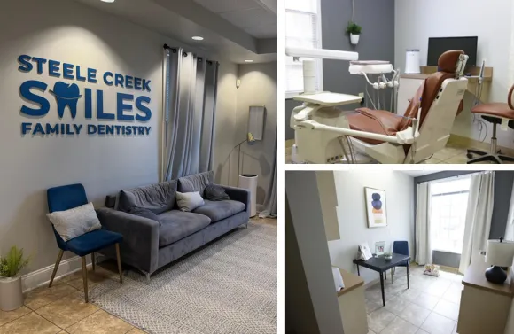 Professional dental services including cleanings, exams, and cosmetic treatments